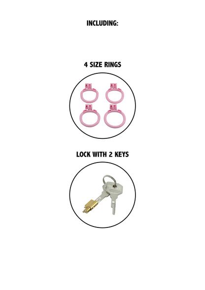 Bestel: Sissy Trainer Cock Lock X - Short by Hidden Desire - bij Happytoys: de erotische sex webshop | liever Happy dan Easy ⭐⭐⭐⭐⭐
