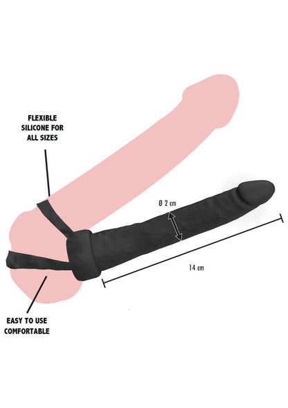 Bestel: Vibrating Double Trouble Anal Penetrator by Hidden Desire Extreme - bij Happytoys: de erotische sex webshop | liever Happy dan Easy ⭐⭐⭐⭐⭐