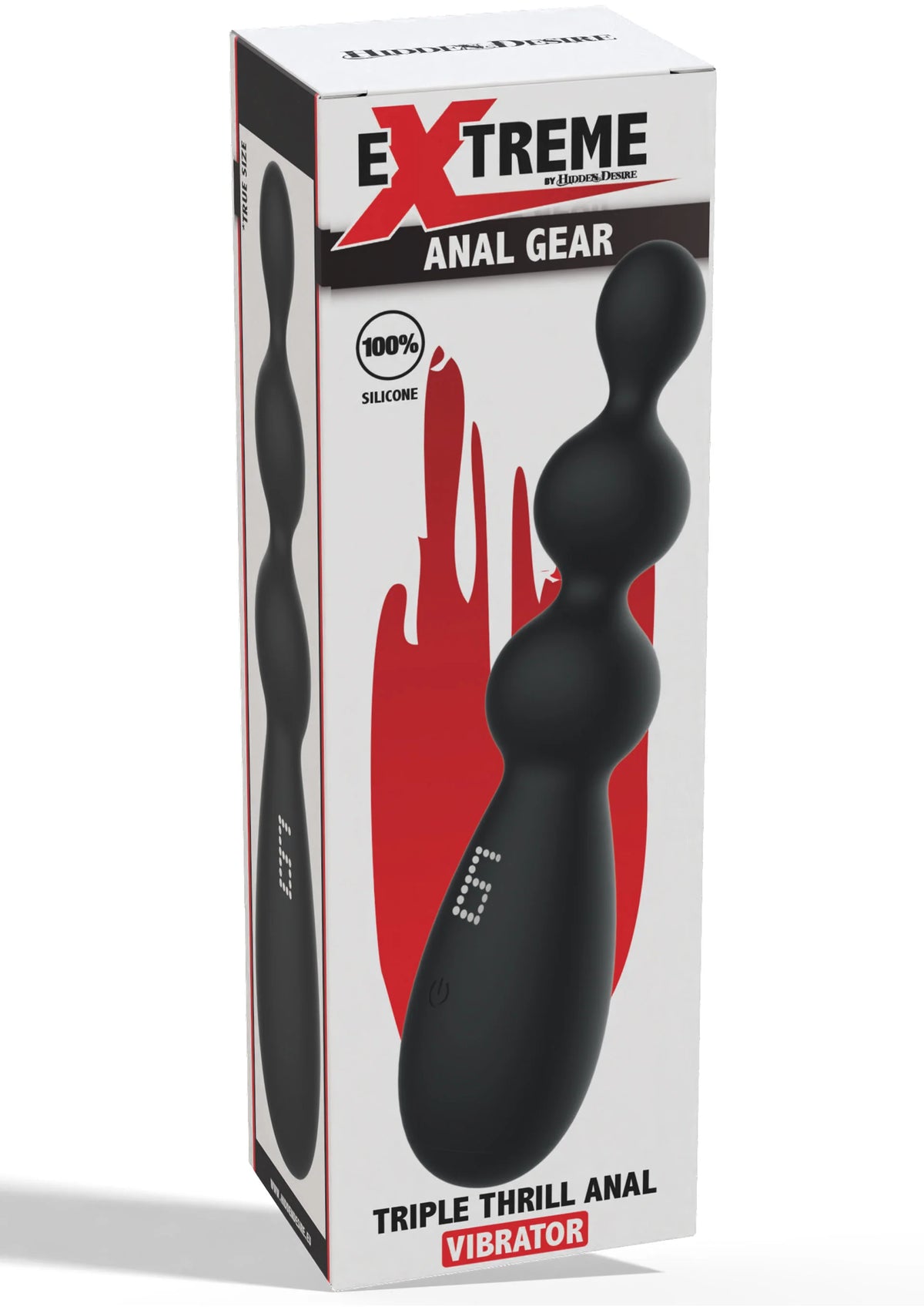 Bestel: Extreme Triple Thrill Anal Vibrator by Hidden Desire - bij Happytoys: de erotische sex webshop | liever Happy dan Easy ⭐⭐⭐⭐⭐