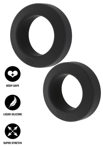 Bestel: Double Stackers C - Rings 2 Pcs Set by Hiden Desire - bij Happytoys: de erotische sex webshop | liever Happy dan Easy ⭐⭐⭐⭐⭐