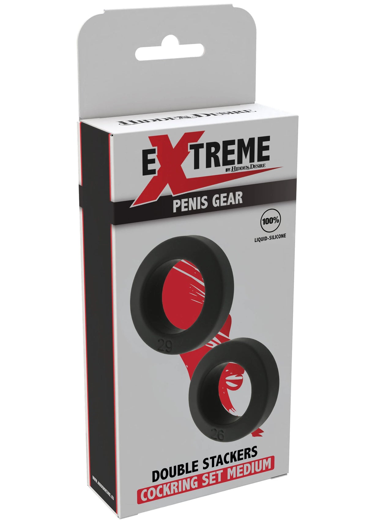 Bestel: Double Stackers C - Rings 2 Pcs Set by Hiden Desire - bij Happytoys: de erotische sex webshop | liever Happy dan Easy ⭐⭐⭐⭐⭐