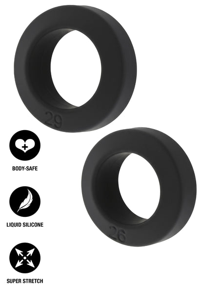 Bestel: Double Stackers C - Rings 2 Pcs Set by Hiden Desire - bij Happytoys: de erotische sex webshop | liever Happy dan Easy ⭐⭐⭐⭐⭐