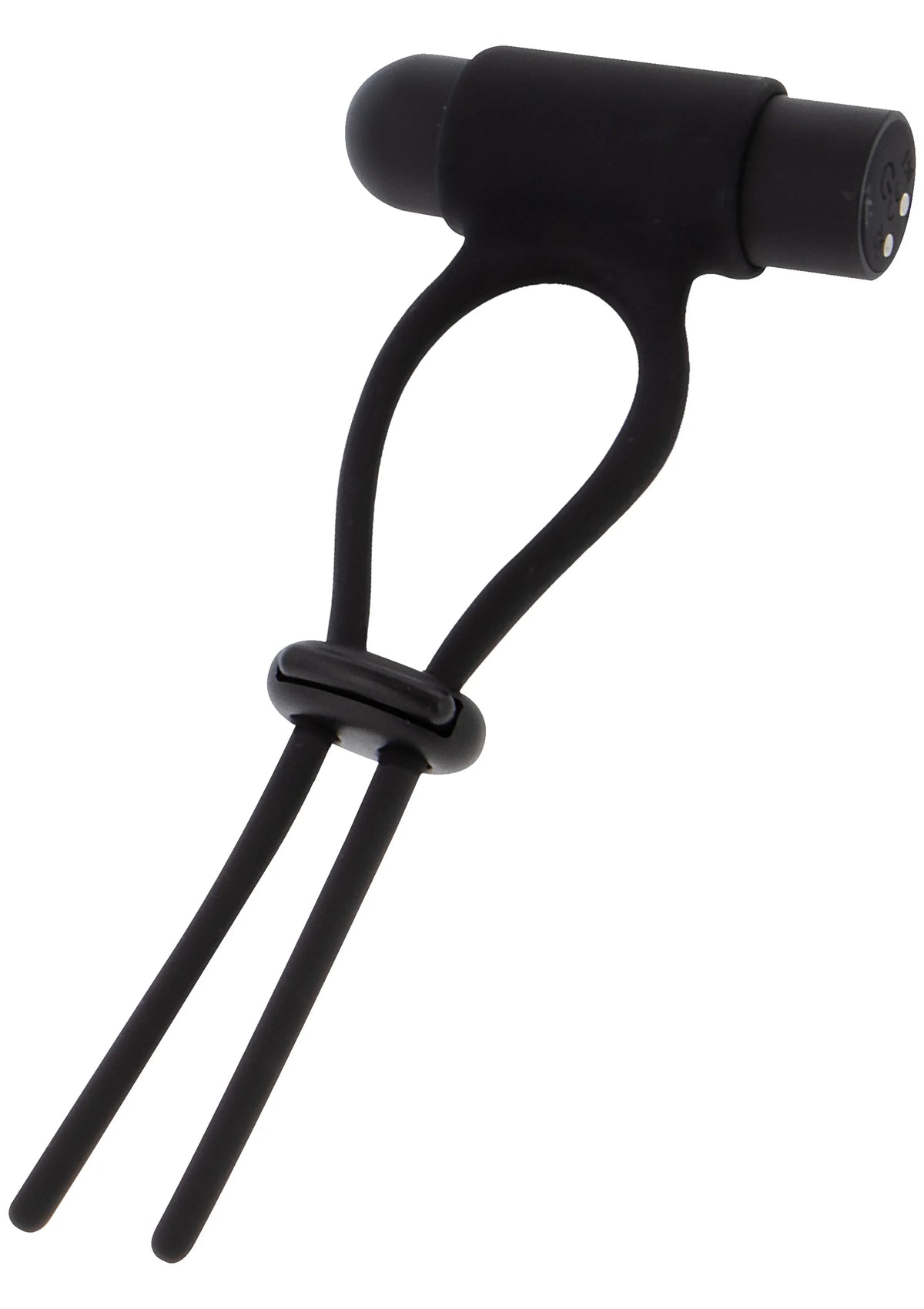 Bestel: Vibrating & Adjustable C - Ring - bij Happytoys: de erotische sex webshop | liever Happy dan Easy ⭐⭐⭐⭐⭐ - Default Title - 20510 - BLACK