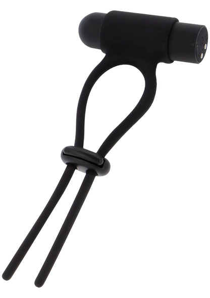Bestel: Vibrating & Adjustable C - Ring - bij Happytoys: de erotische sex webshop | liever Happy dan Easy ⭐⭐⭐⭐⭐ - Default Title - 20510 - BLACK