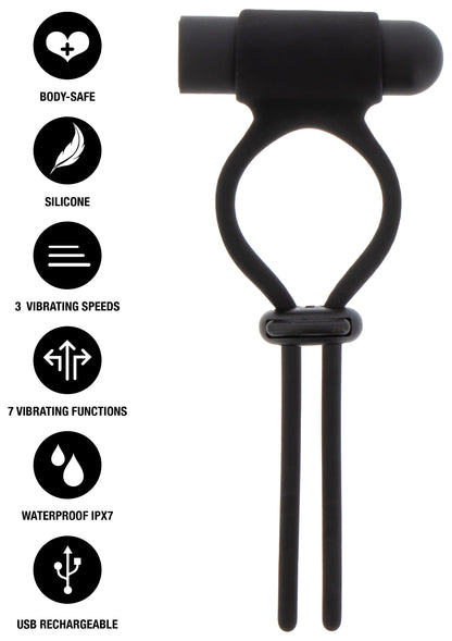 Bestel: Vibrating & Adjustable C - Ring - bij Happytoys: de erotische sex webshop | liever Happy dan Easy ⭐⭐⭐⭐⭐