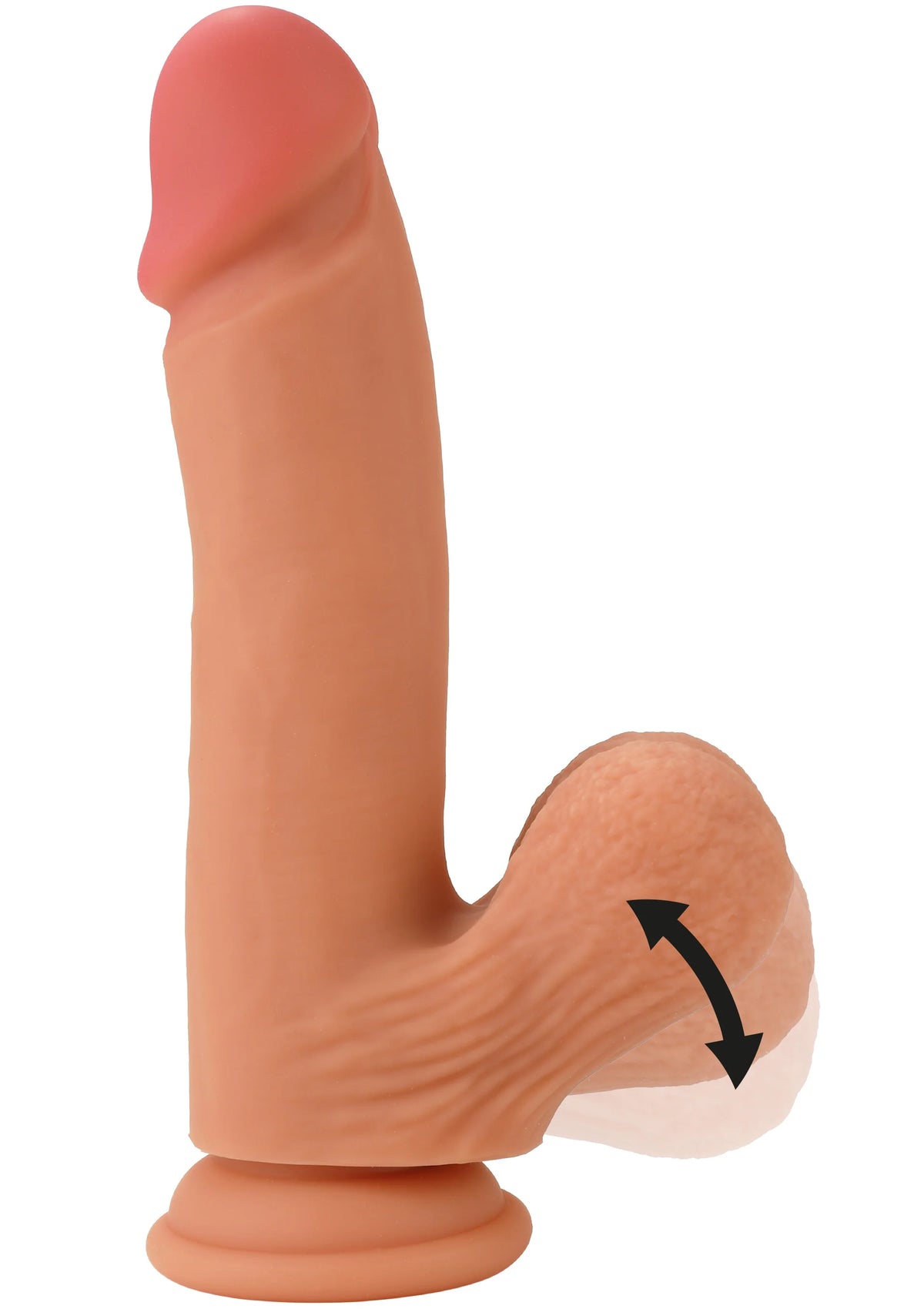 Bestel: Realistic Dildo Liquid Silicone 19 cm by Hidden Desire - bij Happytoys: de erotische sex webshop | liever Happy dan Easy ⭐⭐⭐⭐⭐ - Default Title - 20702 - SKIN