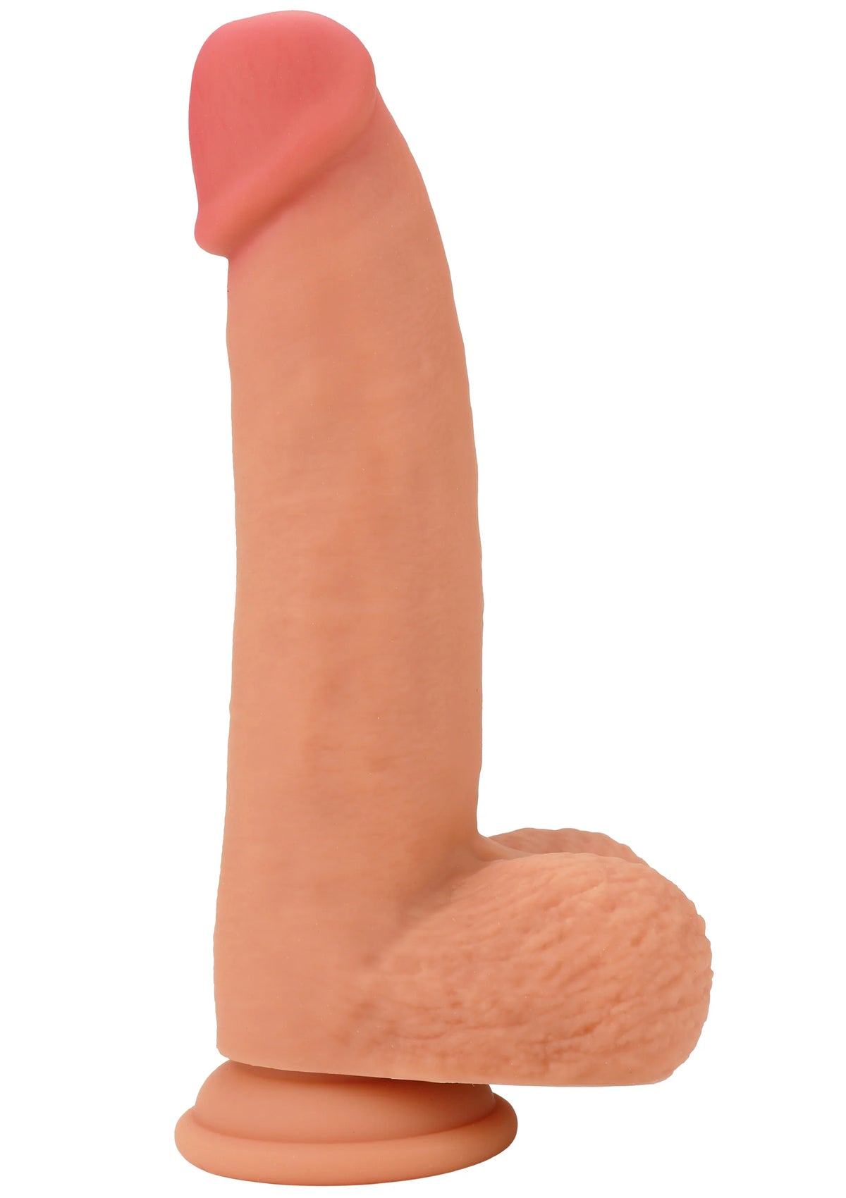 Bestel: Realistic Dildo Liquid Silicone 20 cm by Hidden Desire - bij Happytoys: de erotische sex webshop | liever Happy dan Easy ⭐⭐⭐⭐⭐ - Default Title - 20703 - SKIN