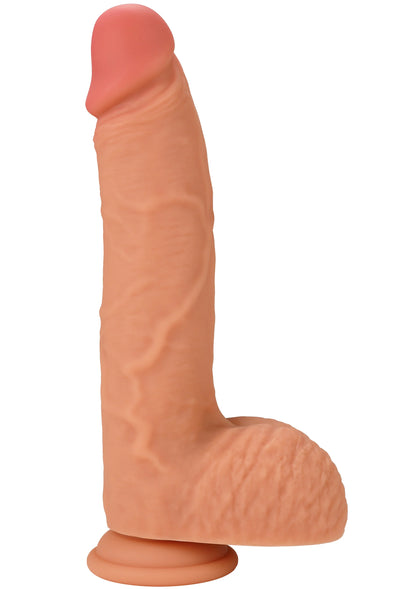 Bestel: Realistic Dildo Liquid Silicone 23 cm by Hidden Desire - bij Happytoys: de erotische sex webshop | liever Happy dan Easy ⭐⭐⭐⭐⭐ - Default Title - 20704 - SKIN