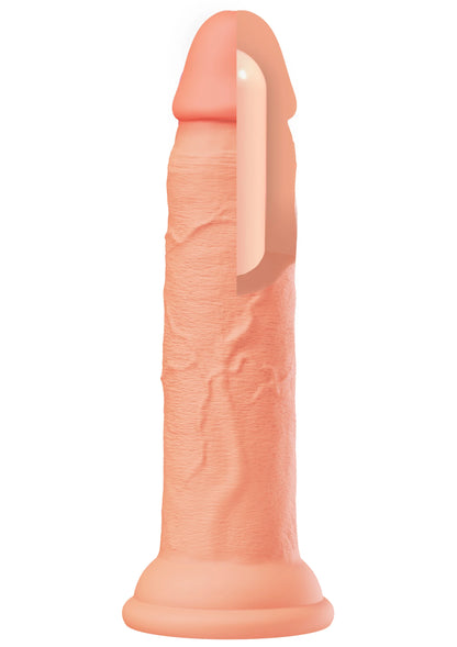 Bestel: Realistic Dong Liquid Silicone 19 cm by Hidden Desire - bij Happytoys: de erotische sex webshop | liever Happy dan Easy ⭐⭐⭐⭐⭐