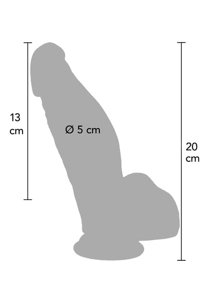 Bestel: Ultra Realistic Dildo Silicone 18 cm by Hidden Desire - bij Happytoys: de erotische sex webshop | liever Happy dan Easy ⭐⭐⭐⭐⭐