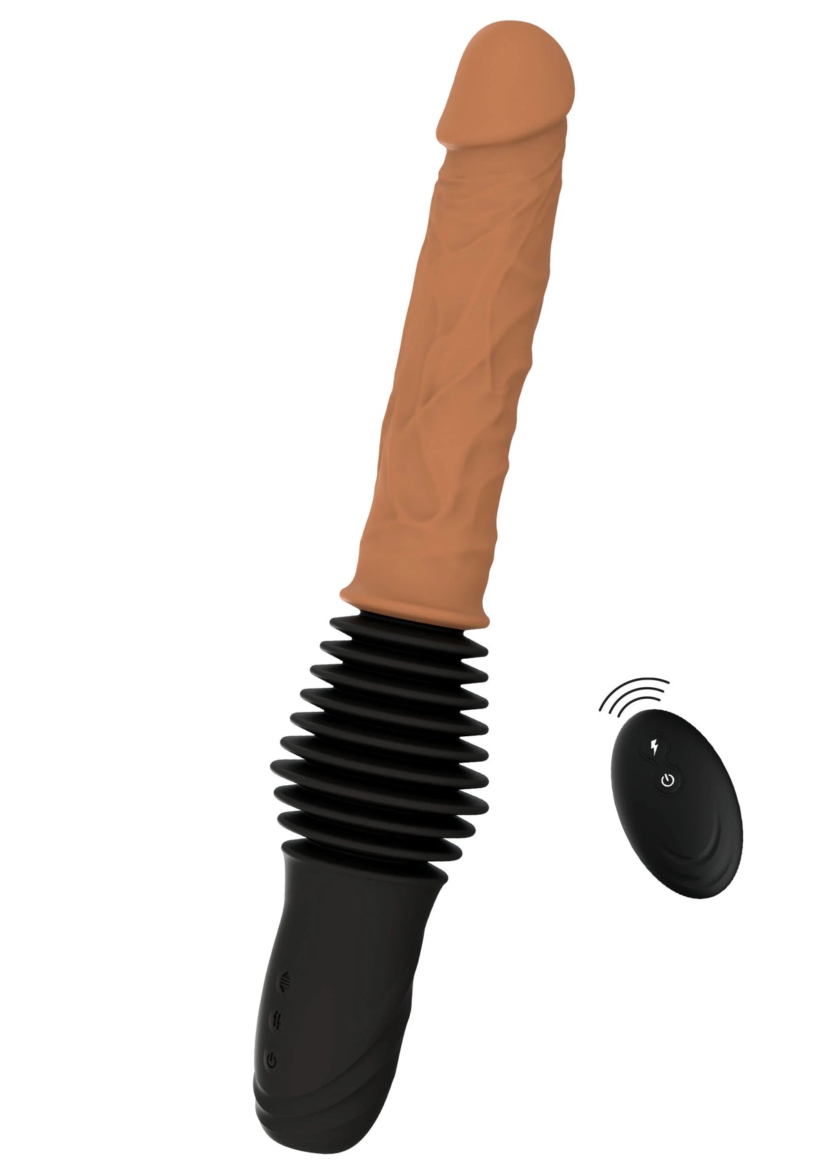 Bestel: Realistic Double Thrusting Vibrator by Hidden Desire Inferno - bij Happytoys: de erotische sex webshop | liever Happy dan Easy ⭐⭐⭐⭐⭐