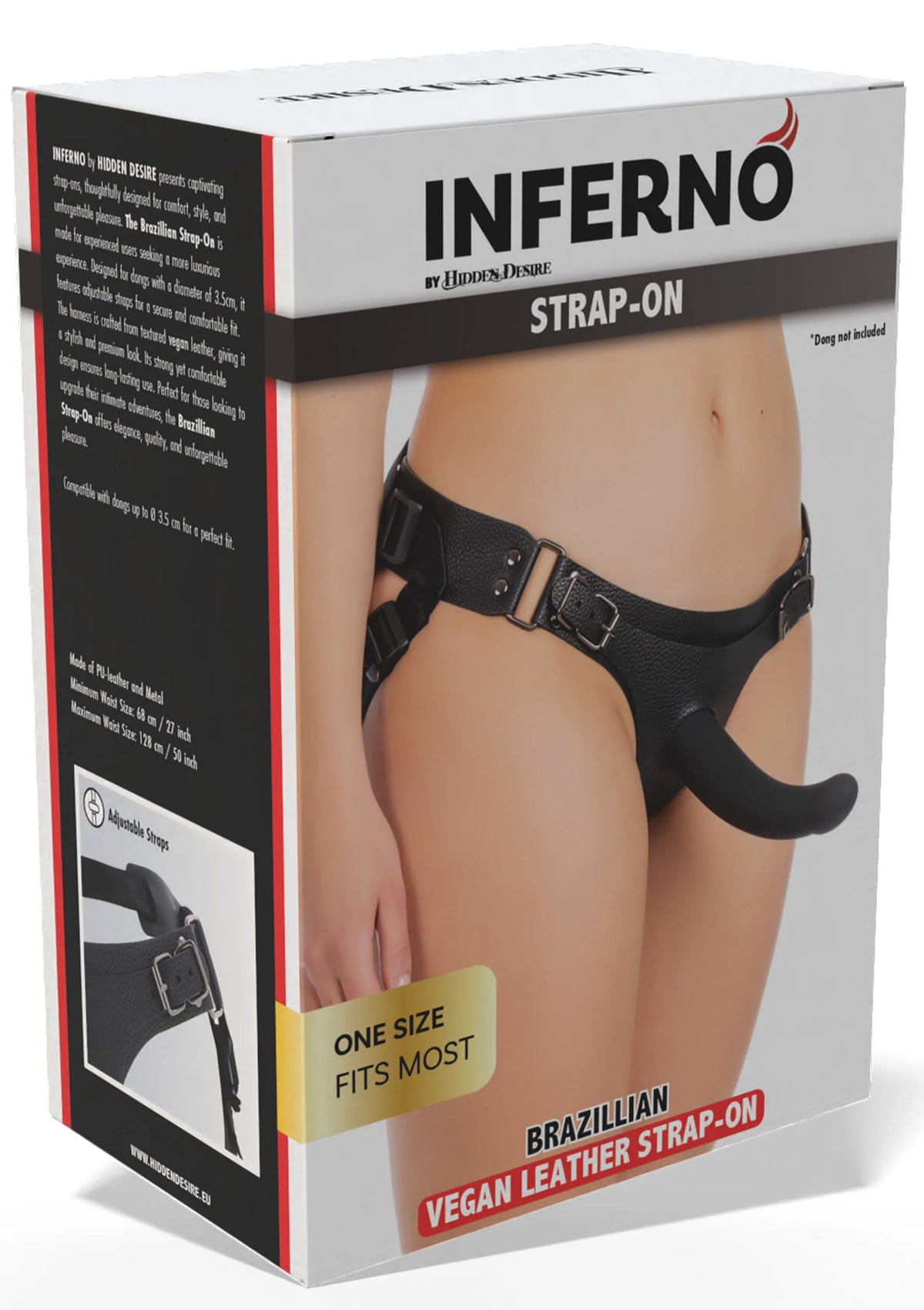 Bestel: Brazillian Deluxe Strap - On by Hidden Desire - bij Happytoys: de erotische sex webshop | liever Happy dan Easy ⭐⭐⭐⭐⭐