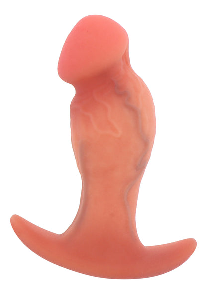 Bestel: Realistic Buttplug Liquid Silicone 10 cm by Hidden Desire - bij Happytoys: de erotische sex webshop | liever Happy dan Easy ⭐⭐⭐⭐⭐