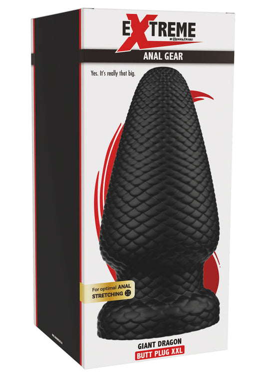 Bestel: Giant Dragon Butt Plug PVC XXL by Hidden Desire Extreme - bij Happytoys: de erotische sex webshop | liever Happy dan Easy ⭐⭐⭐⭐⭐