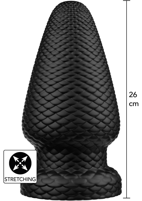 Bestel: Giant Dragon Butt Plug PVC XXXL by Hidden Desire Extreme - bij Happytoys: de erotische sex webshop | liever Happy dan Easy ⭐⭐⭐⭐⭐ - Default Title - 21238 - BLACK