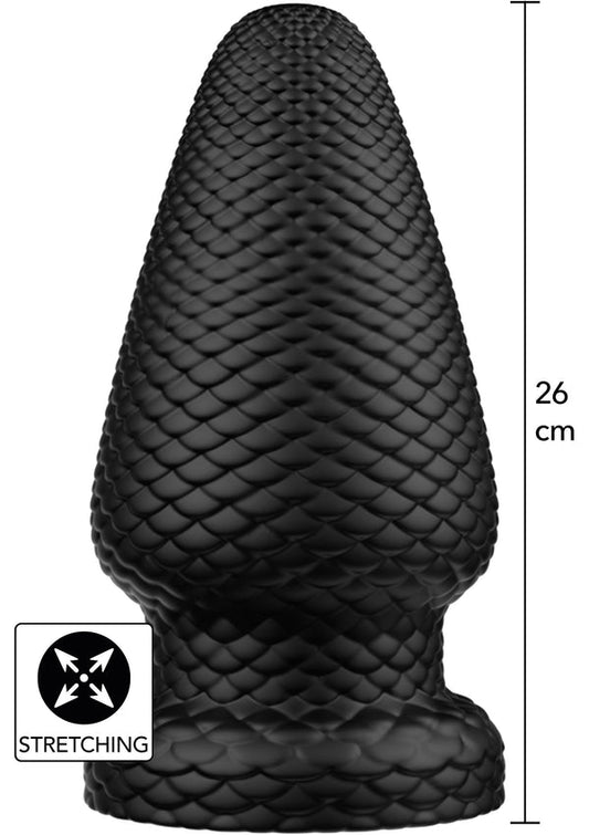 Bestel: Giant Dragon Butt Plug PVC XXXL by Hidden Desire Extreme - bij Happytoys: de erotische sex webshop | liever Happy dan Easy ⭐⭐⭐⭐⭐ - Default Title - 21238 - BLACK