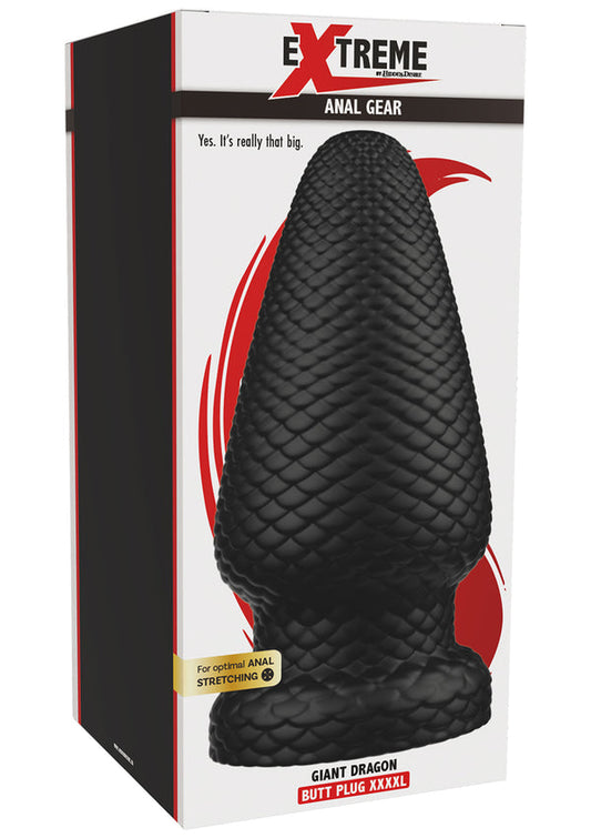 Bestel: Giant Dragon Butt Plug PVC XXXL by Hidden Desire Extreme - bij Happytoys: de erotische sex webshop | liever Happy dan Easy ⭐⭐⭐⭐⭐