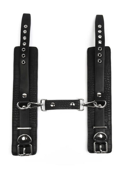 Bestel: Croc - Embossed Wrist Cuffs by Avanza Feros - bij Happytoys: de erotische sex webshop | liever Happy dan Easy ⭐⭐⭐⭐⭐