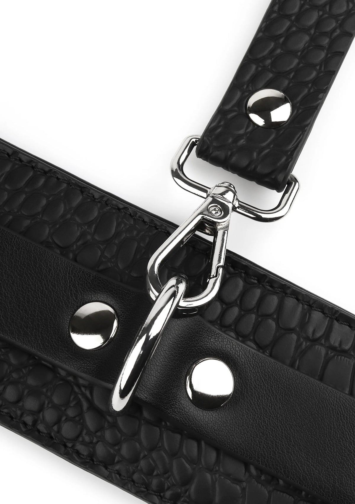 Bestel: Croc - Embossed Wrist Cuffs by Avanza Feros - bij Happytoys: de erotische sex webshop | liever Happy dan Easy ⭐⭐⭐⭐⭐