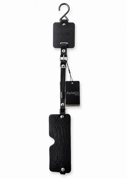 Bestel: Croc - Embossed Blindfold by Feros Avanza - bij Happytoys: de erotische sex webshop | liever Happy dan Easy ⭐⭐⭐⭐⭐