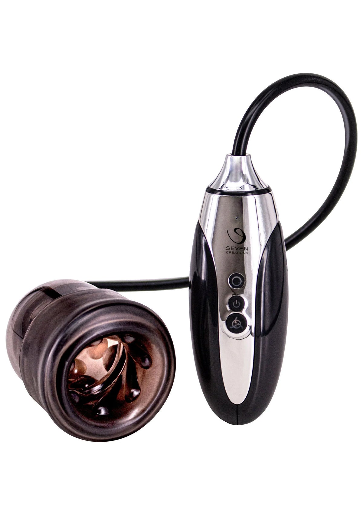 Bestel: Core Penishead Pump by Seven Creations - bij Happytoys: de erotische sex webshop | liever Happy dan Easy ⭐⭐⭐⭐⭐ - Default Title - 25013 - BLACK