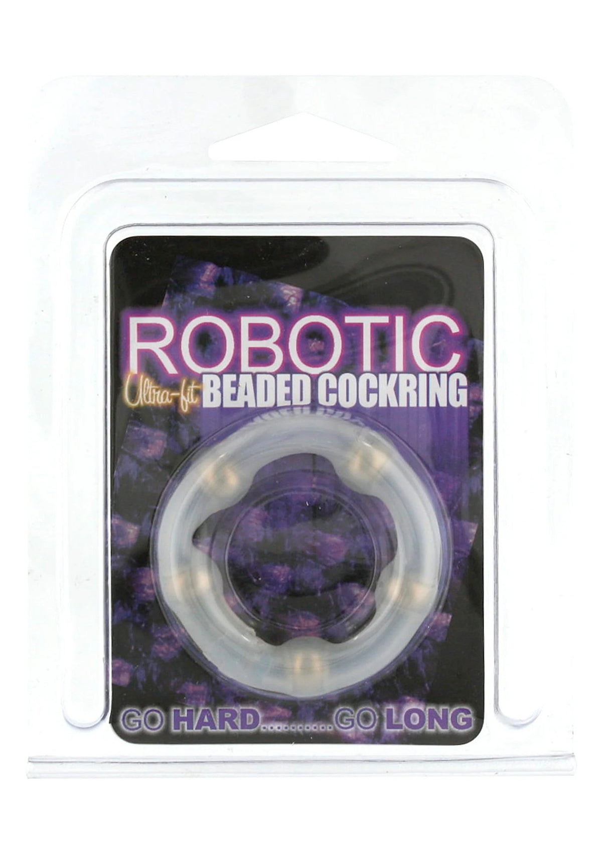 Bestel: Robotic Beaded Cockring by Seven Creations - bij Happytoys: de erotische sex webshop | liever Happy dan Easy ⭐⭐⭐⭐⭐