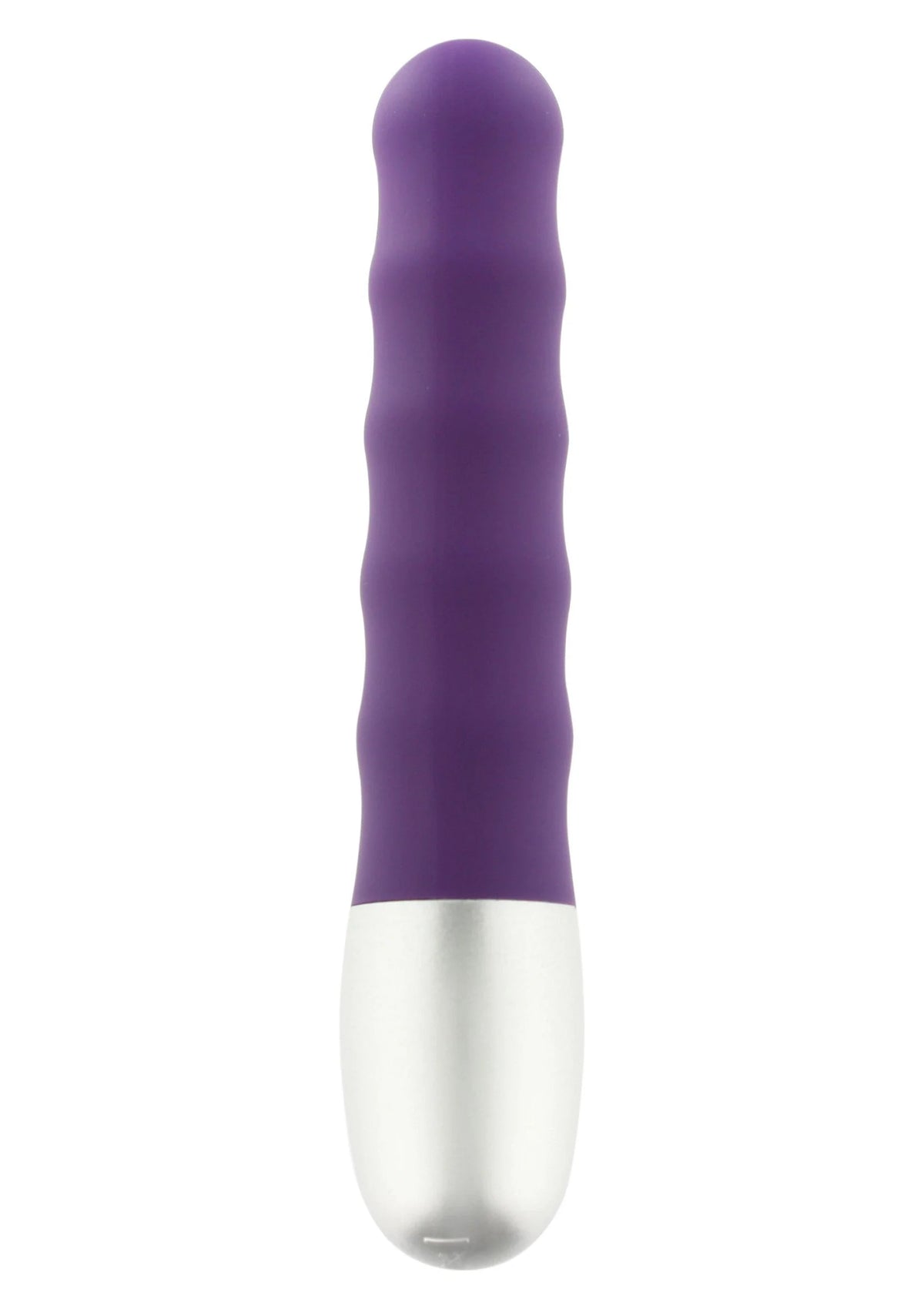 Bestel: Discretion Ribbed Vibrator by Seven Creations - bij Happytoys: de erotische sex webshop | liever Happy dan Easy ⭐⭐⭐⭐⭐ - Default Title - 25092 - PURPLE
