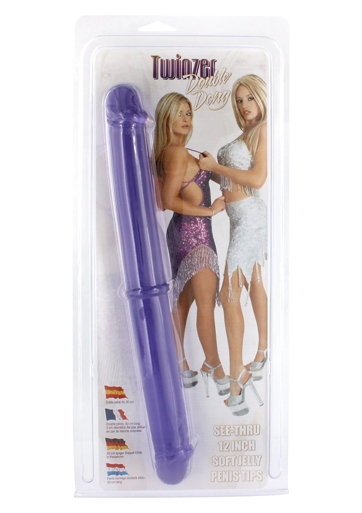 Bestel: Twinzer 12' Double Dong by Seven Creations - bij Happytoys: de erotische sex webshop | liever Happy dan Easy ⭐⭐⭐⭐⭐