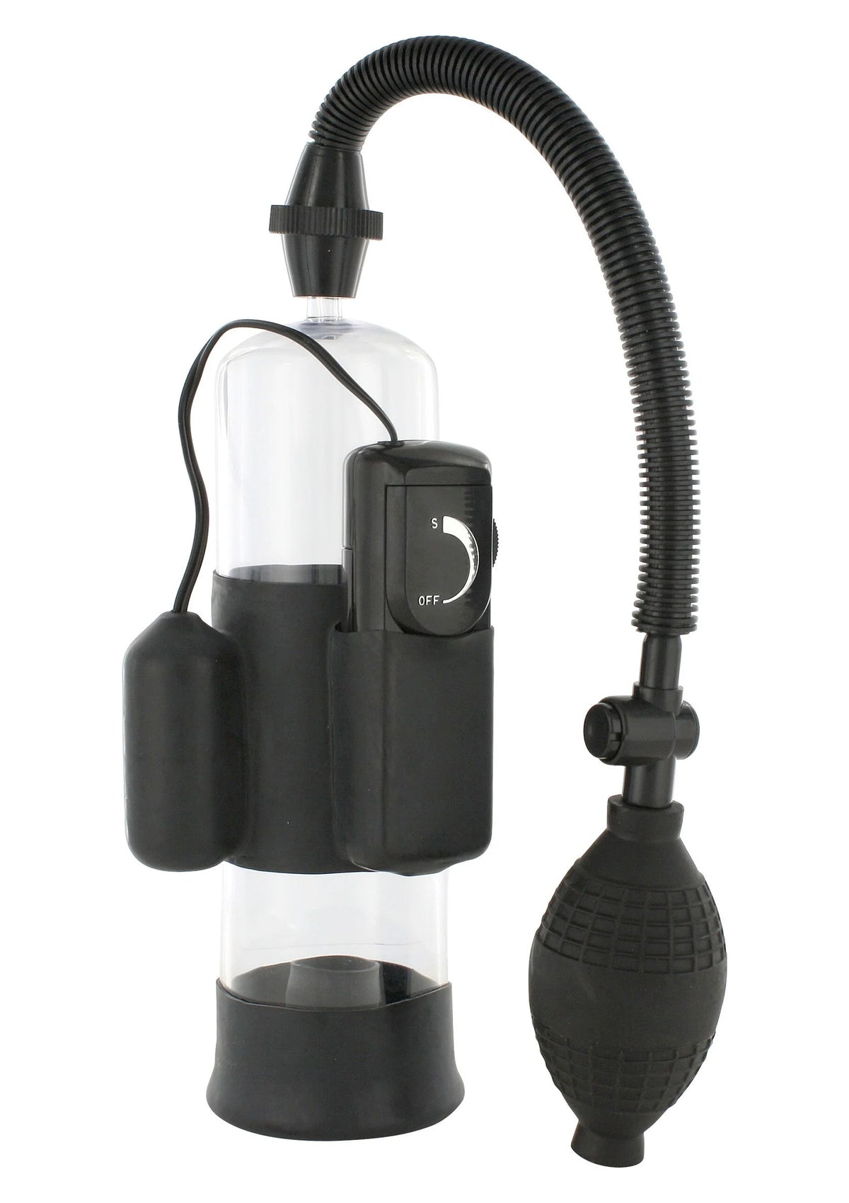 Bestel: Power Pump by Seven Creations - bij Happytoys: de erotische sex webshop | liever Happy dan Easy ⭐⭐⭐⭐⭐ - Default Title - 25164 - BLACK