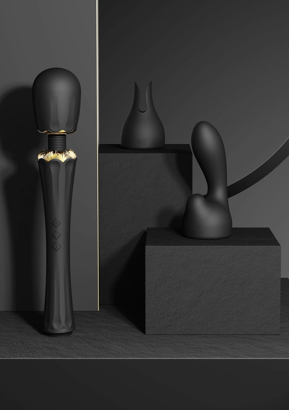 Bestel: Kyro Wand Vibrator by Zalo - bij Happytoys: de erotische sex webshop | liever Happy dan Easy ⭐⭐⭐⭐⭐