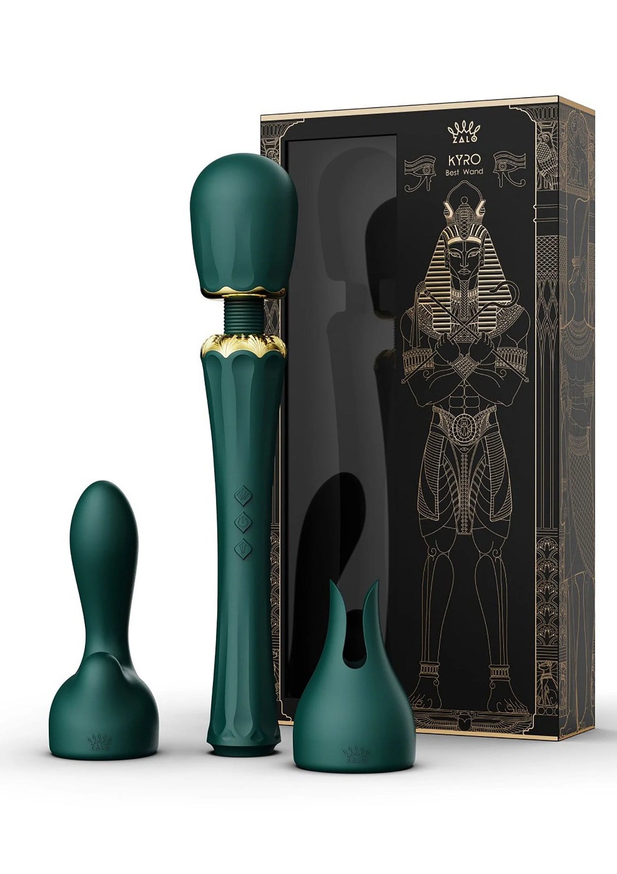 Bestel: Kyro Wand Vibrator by Zalo - bij Happytoys: de erotische sex webshop | liever Happy dan Easy ⭐⭐⭐⭐⭐