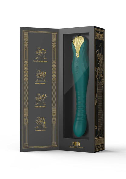 Bestel: King Thruster Black by Zalo - bij Happytoys: de erotische sex webshop | liever Happy dan Easy ⭐⭐⭐⭐⭐