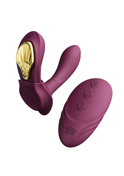 Bestel: Aya Wearable Vibrator Black by Zalo - bij Happytoys: de erotische sex webshop | liever Happy dan Easy ⭐⭐⭐⭐⭐