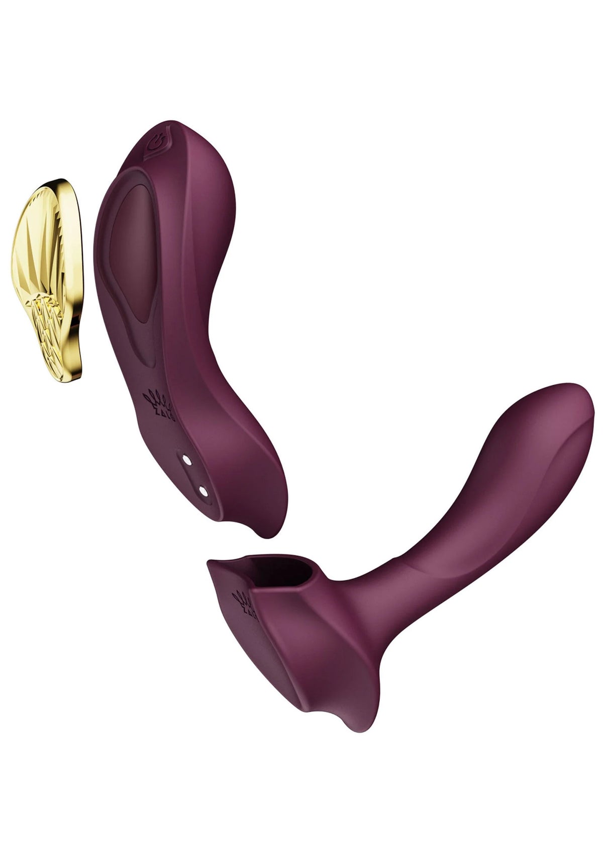 Bestel: Aya Wearable Vibrator Black by Zalo - bij Happytoys: de erotische sex webshop | liever Happy dan Easy ⭐⭐⭐⭐⭐