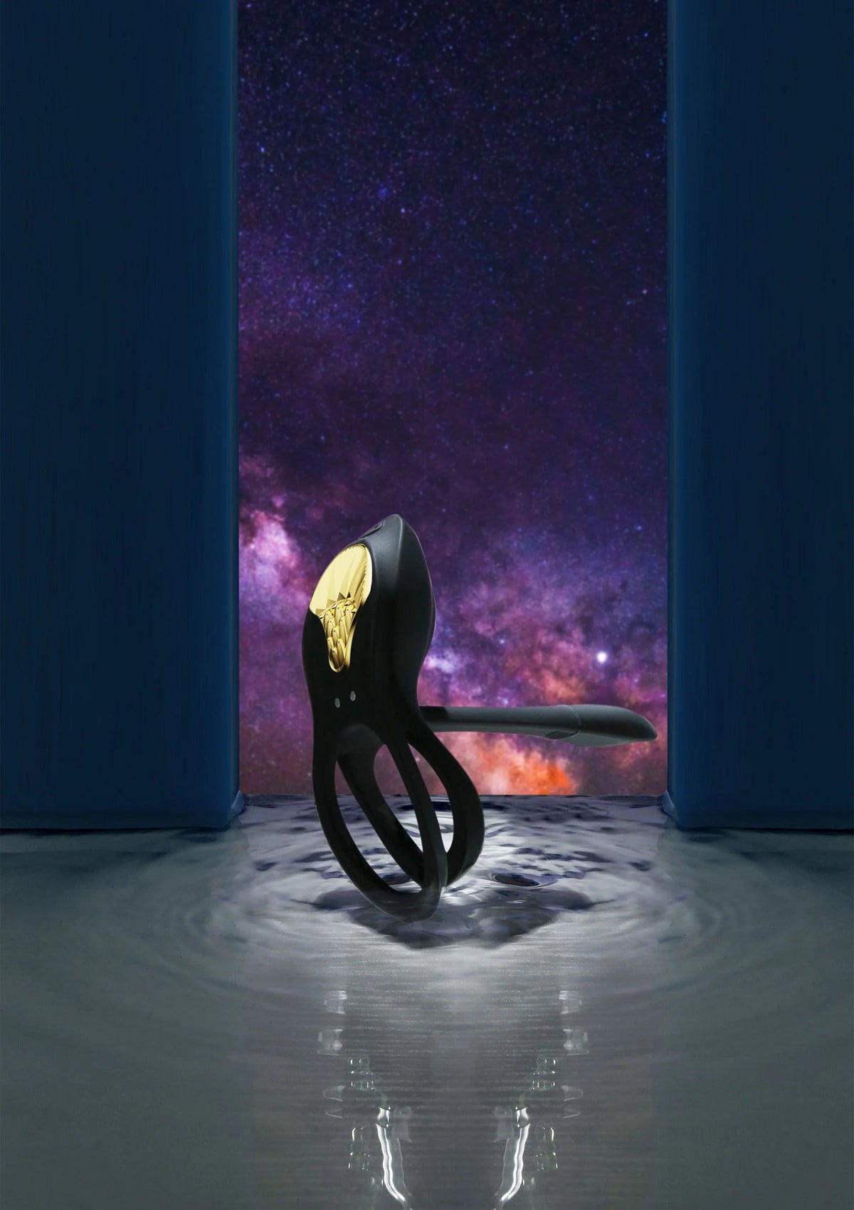 Bestel: Bayek - Cockring Vibrator with remote control by Zalo - bij Happytoys: de erotische sex webshop | liever Happy dan Easy ⭐⭐⭐⭐⭐