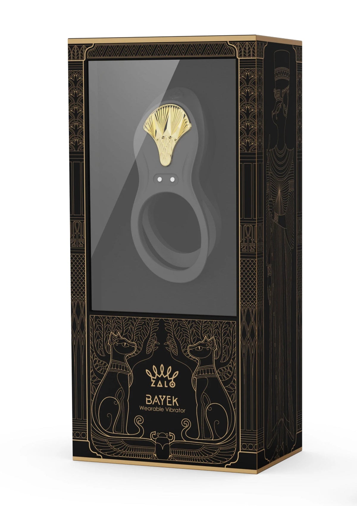 Bestel: Bayek - Cockring Vibrator with remote control by Zalo - bij Happytoys: de erotische sex webshop | liever Happy dan Easy ⭐⭐⭐⭐⭐