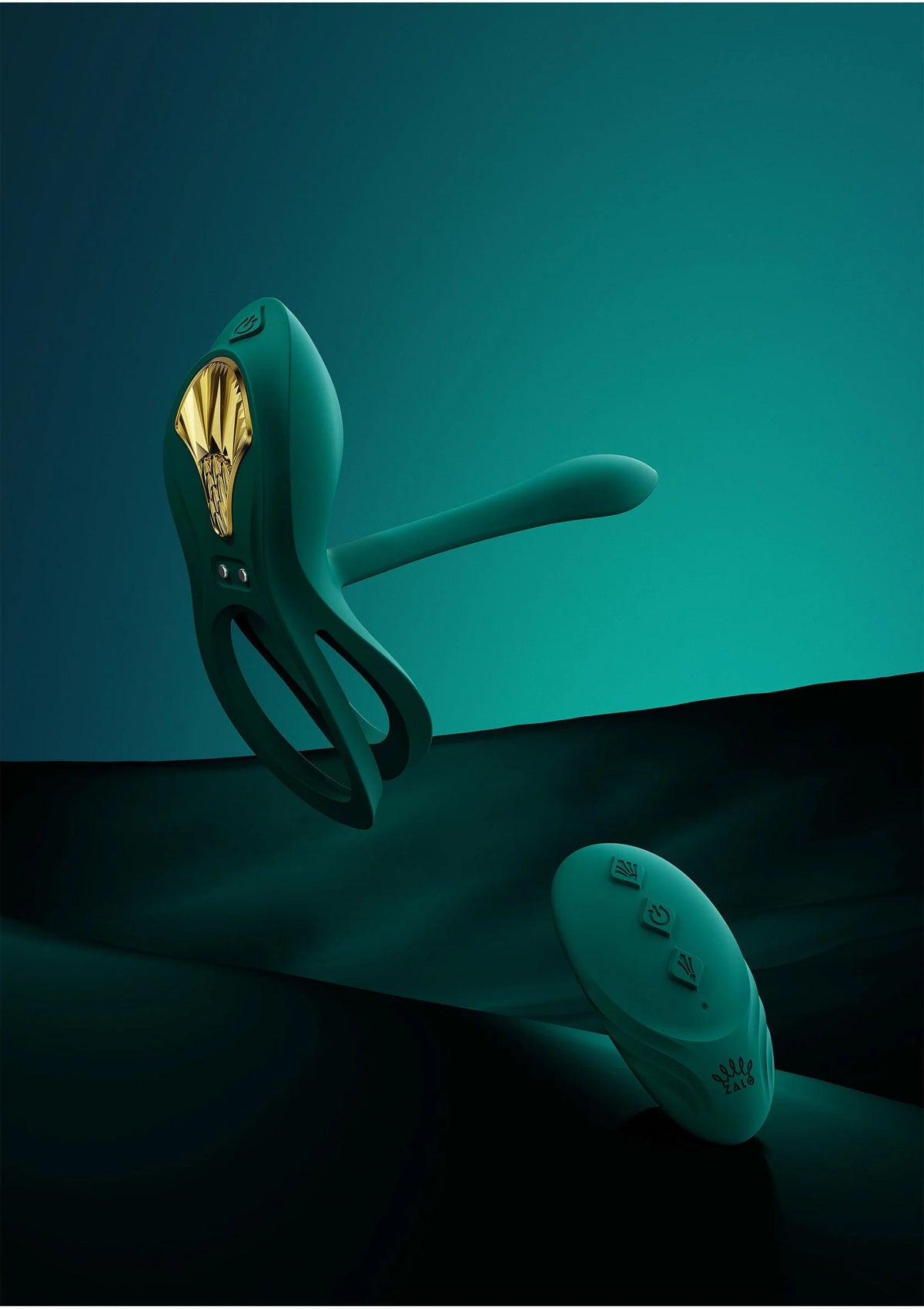 Bestel: Bayek - Cockring Vibrator with remote control by Zalo - bij Happytoys: de erotische sex webshop | liever Happy dan Easy ⭐⭐⭐⭐⭐