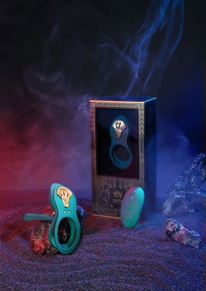 Bestel: Bayek - Cockring Vibrator with remote control by Zalo - bij Happytoys: de erotische sex webshop | liever Happy dan Easy ⭐⭐⭐⭐⭐