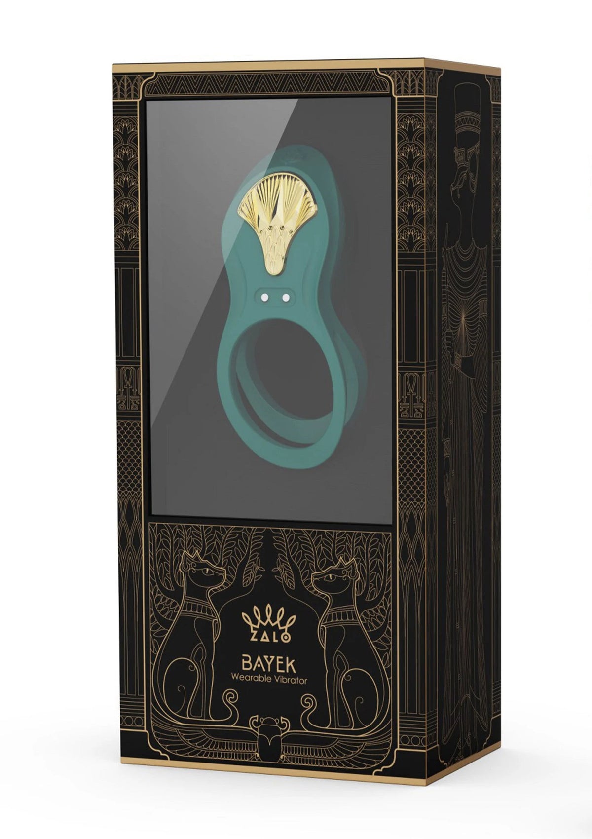 Bestel: Bayek - Cockring Vibrator with remote control by Zalo - bij Happytoys: de erotische sex webshop | liever Happy dan Easy ⭐⭐⭐⭐⭐