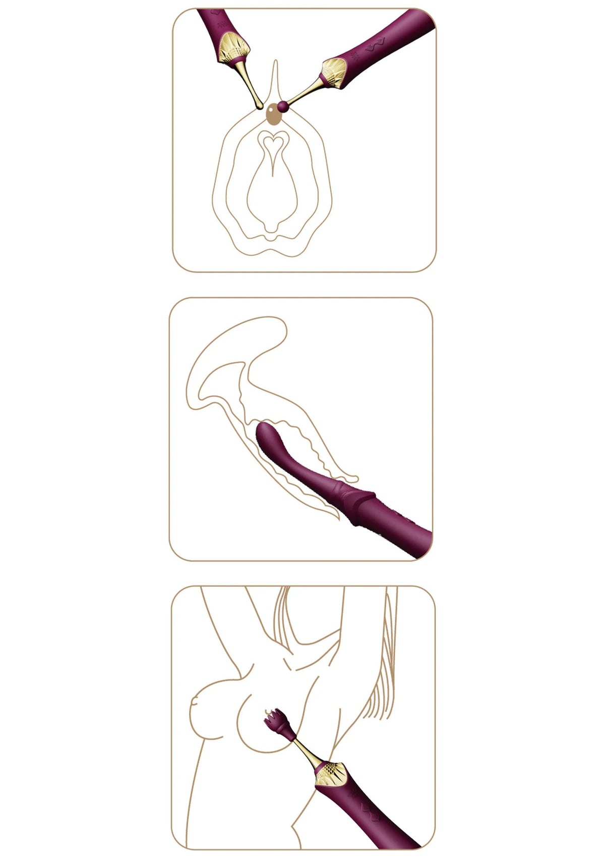 Bestel: Bess 2 Clitoral Vibrator by Zalo - bij Happytoys: de erotische sex webshop | liever Happy dan Easy ⭐⭐⭐⭐⭐