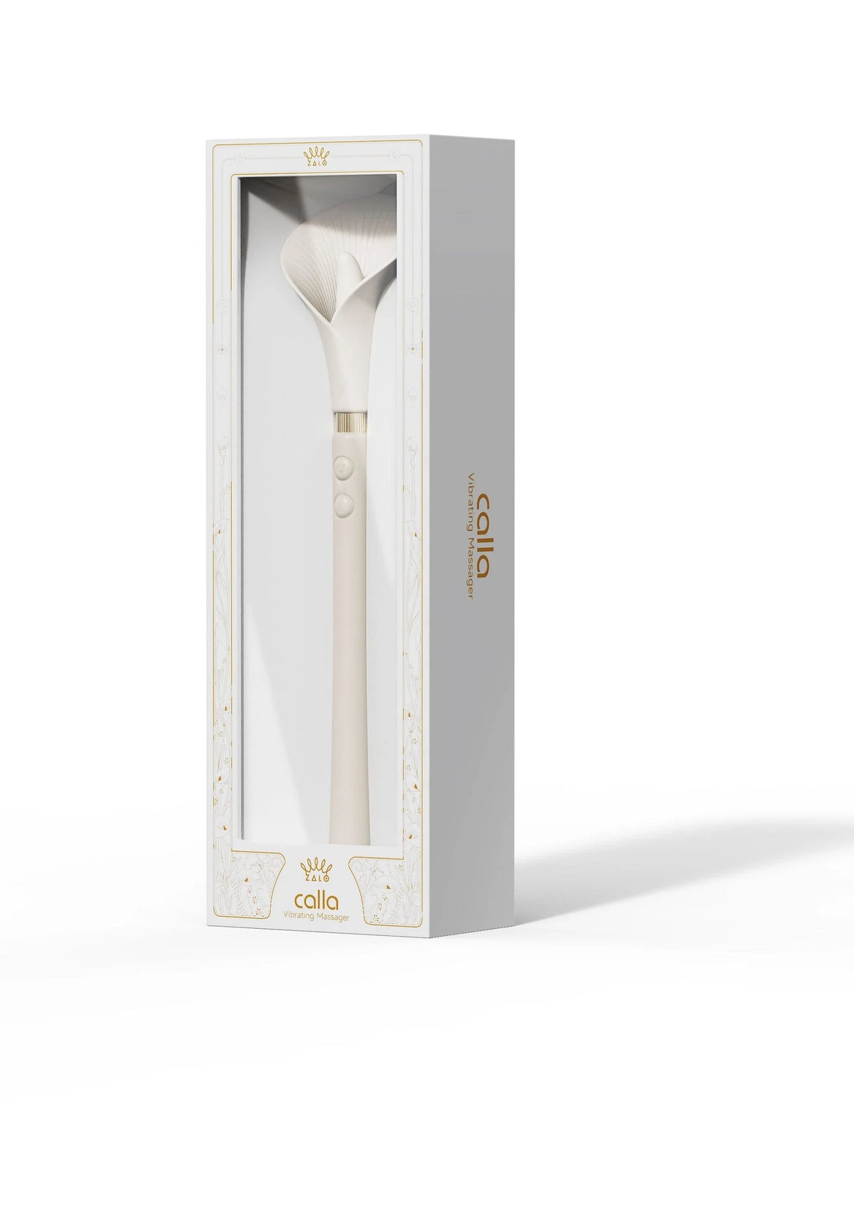 Bestel: Calla Vibrating Stimulator White by Zalo - bij Happytoys: de erotische sex webshop | liever Happy dan Easy ⭐⭐⭐⭐⭐