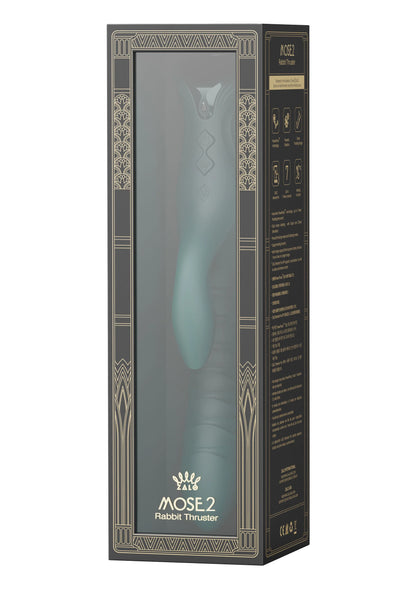 Bestel: Mose 2 Rabbit Thruster+Heating by Zalo - bij Happytoys: de erotische sex webshop | liever Happy dan Easy ⭐⭐⭐⭐⭐