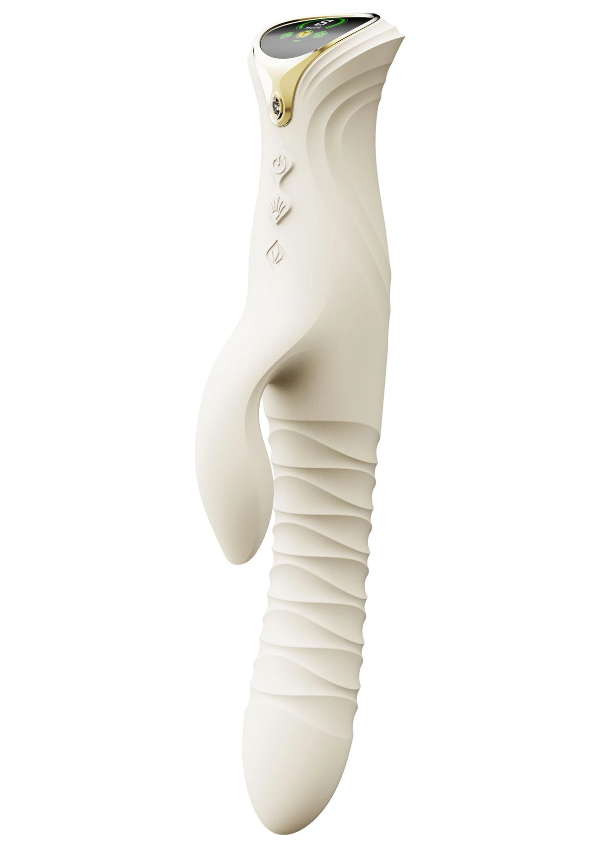 Bestel: Mose 2 Rabbit Thruster+Heating by Zalo - bij Happytoys: de erotische sex webshop | liever Happy dan Easy ⭐⭐⭐⭐⭐ - Wit - 25513 - WHITE