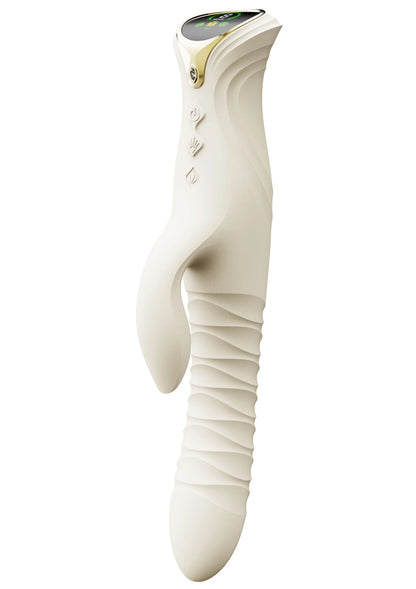 Bestel: Mose 2 Rabbit Thruster+Heating by Zalo - bij Happytoys: de erotische sex webshop | liever Happy dan Easy ⭐⭐⭐⭐⭐ - Wit - 25513 - WHITE