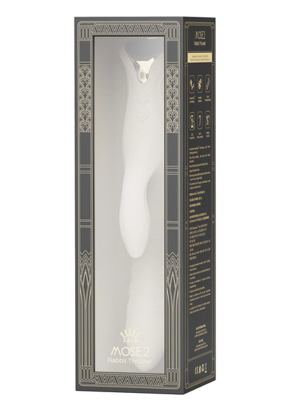 Bestel: Mose 2 Rabbit Thruster+Heating by Zalo - bij Happytoys: de erotische sex webshop | liever Happy dan Easy ⭐⭐⭐⭐⭐