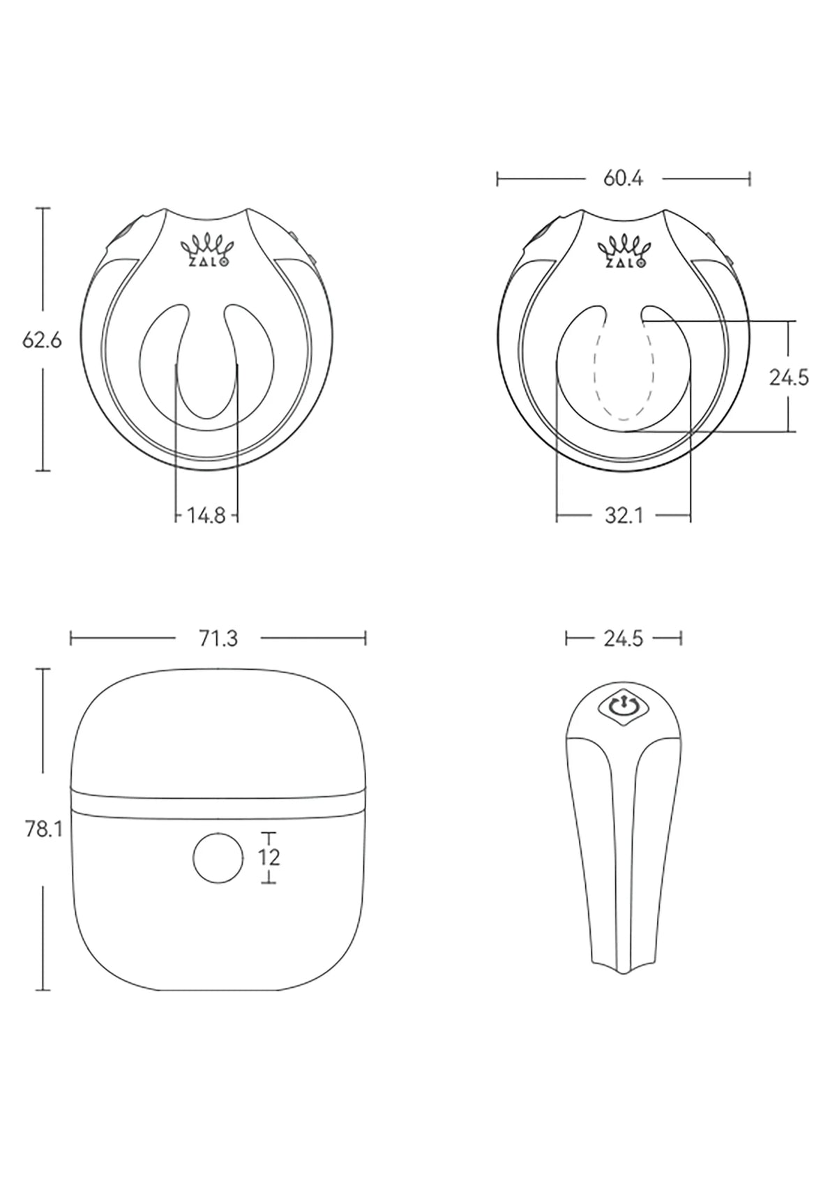 Bestel: Apis Vibrating Couples Ring by Zalo - bij Happytoys: de erotische sex webshop | liever Happy dan Easy ⭐⭐⭐⭐⭐