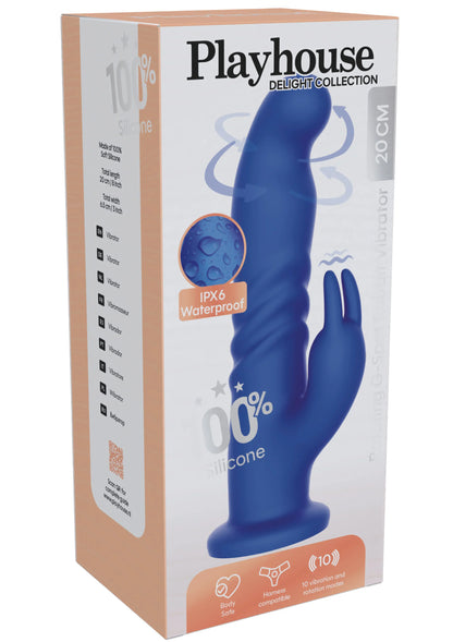 Bestel: Rotating G - Spot Rabbit Vibrator by Playhouse Delight - bij Happytoys: de erotische sex webshop | liever Happy dan Easy ⭐⭐⭐⭐⭐