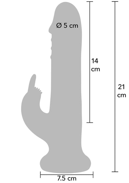 Bestel: Rotating Beads Rabbit Vibrator by Playhouse Delight - bij Happytoys: de erotische sex webshop | liever Happy dan Easy ⭐⭐⭐⭐⭐