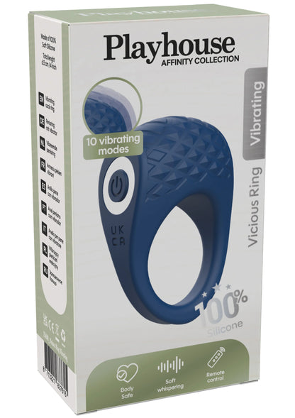 Bestel: Vicious Couples Cock Ring Vibrating by Playhouse - bij Happytoys: de erotische sex webshop | liever Happy dan Easy ⭐⭐⭐⭐⭐