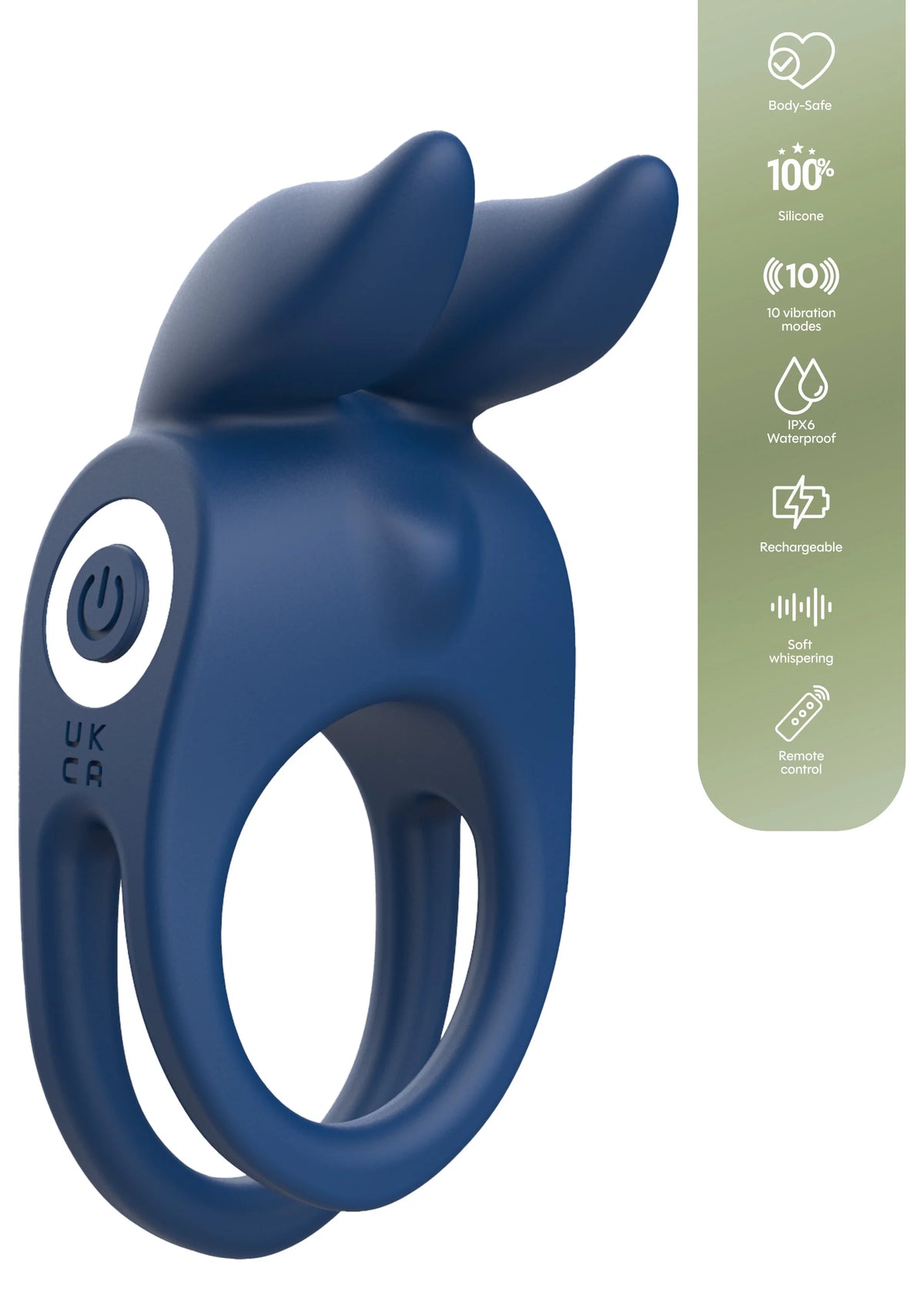 Bestel: Fierce Rabbit Ring Vibrating Couples Cock Ring by Playhouse - bij Happytoys: de erotische sex webshop | liever Happy dan Easy ⭐⭐⭐⭐⭐